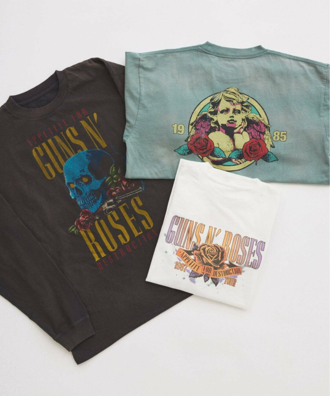 JOURNAL STANDARD relume × Guns N' Roses 2026 SS 別注 ヴィンテージライク ロングスリーブTee″が3月下旬 発売 (ジャーナルスタンダード ガンズ・アンド・ローゼズ)