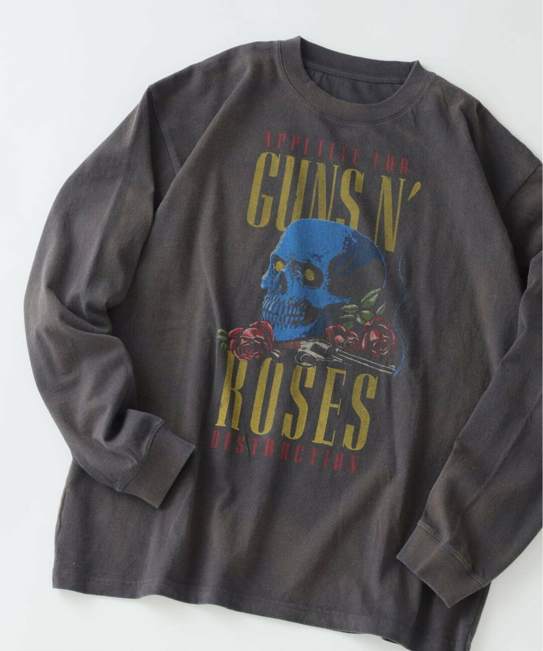 JOURNAL STANDARD relume × Guns N’ Roses 2026 SS 別注 ヴィンテージライク ロングスリーブTee″が3月下旬 発売 (ジャーナルスタンダード ガンズ・アンド・ローゼズ)