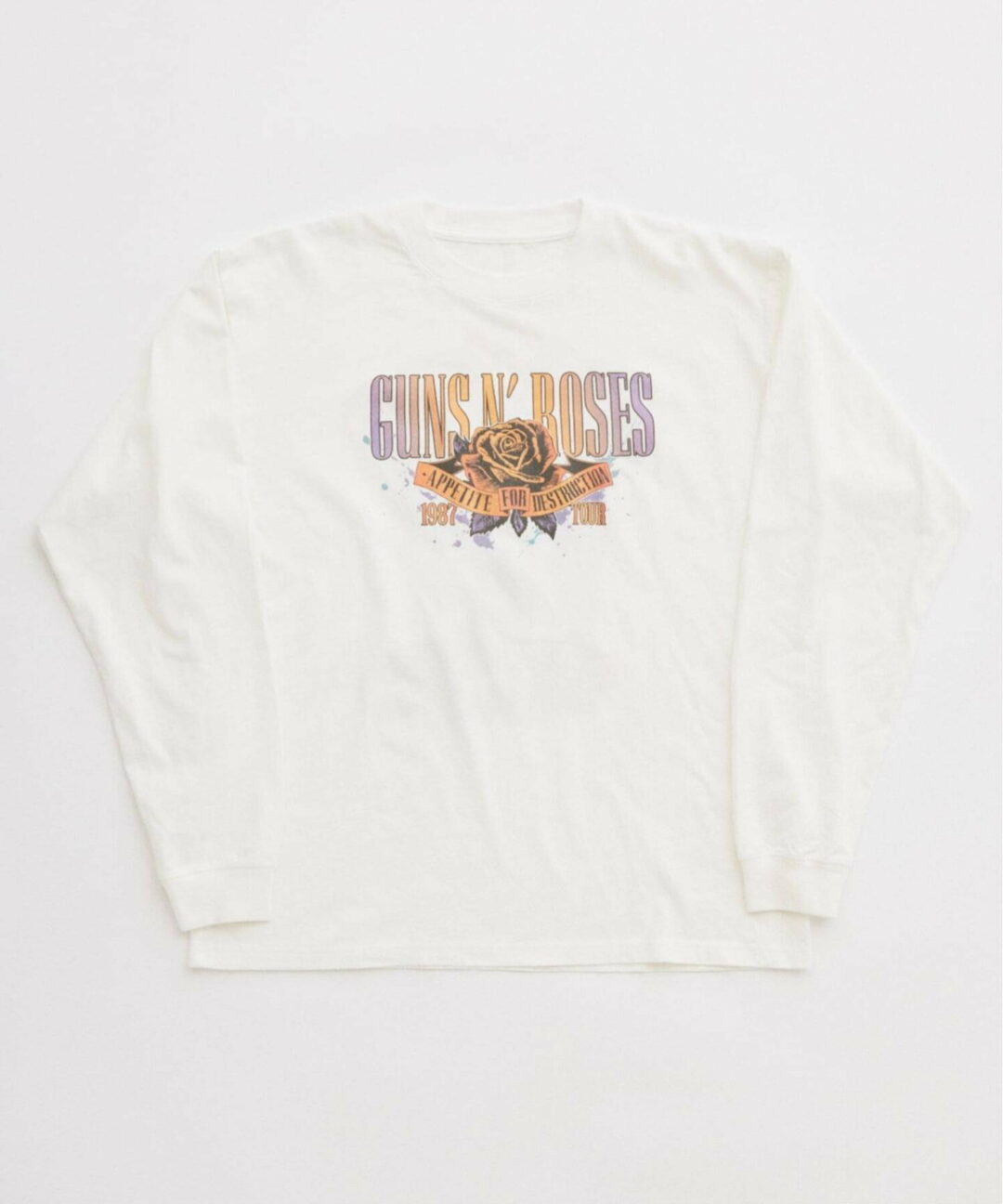 JOURNAL STANDARD relume × Guns N’ Roses 2026 SS 別注 ヴィンテージライク ロングスリーブTee″が3月下旬 発売 (ジャーナルスタンダード ガンズ・アンド・ローゼズ)