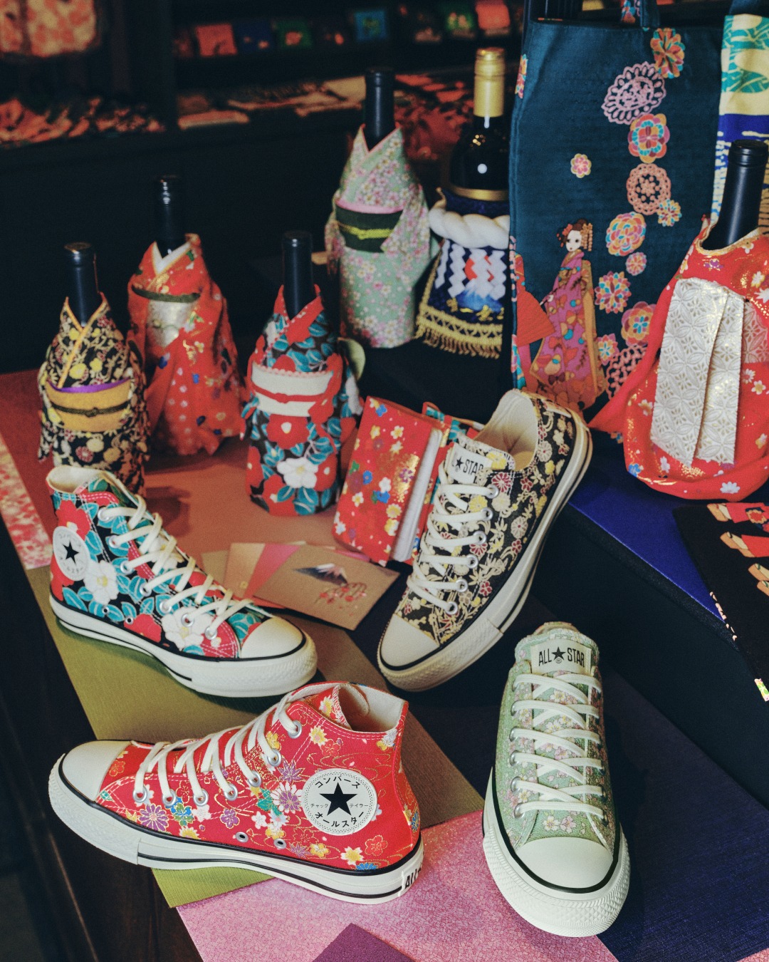 京都の布工房「一布や」× CONVERSE ALL STARが2026年 4/23 発売 (Ippuya Kyoto コンバース オールスター)