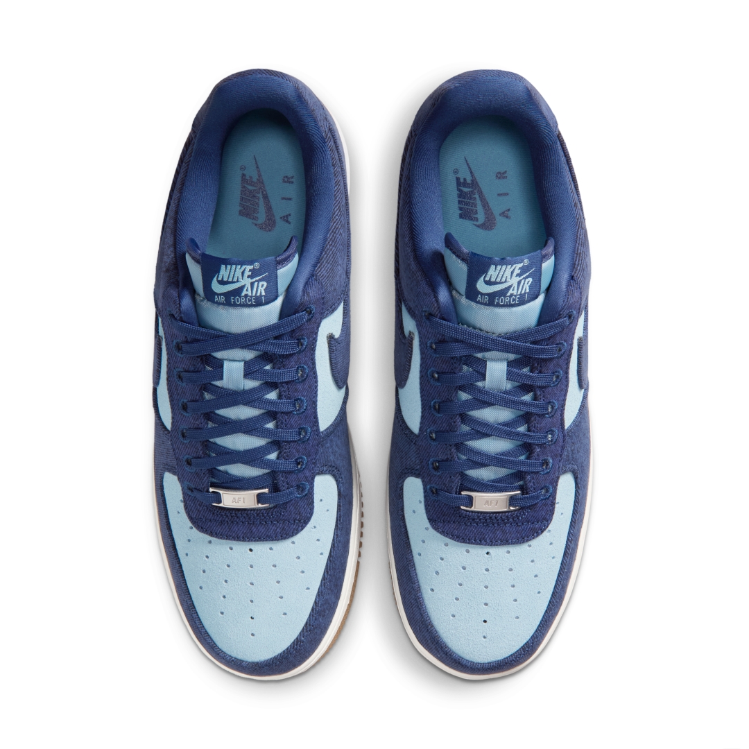 【2026年 4/5 発売】NIKE AIR FORCE 1 07 LOW “Denim/Navy/Worn Blue” (ナイキ エア フォース 1 ロー “デニム/ネイビー/ウォームブルー”) [IR0951-400]