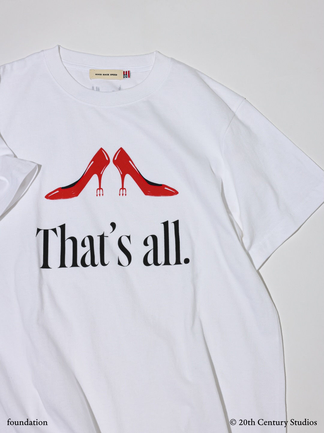 映画「プラダを着た悪魔」× GOOD ROCK SPEED 2026 SS Tシャツコレクションが4/22 12:00~ & 5月上旬 発売 (The Devil Wears Prada)