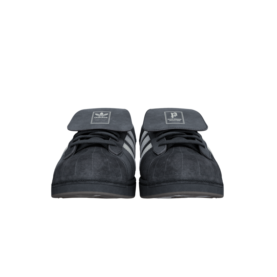 King Gnu 常田大希 × adidas Originals × atmos「SUPERSTAR II DAIKI TSUNETA POINTLESS JOURNEY」が2026年 4/25 発売 (アトモス アディダス オリジナルス スーパースター キングヌー) [KJ8846/KJ8847]