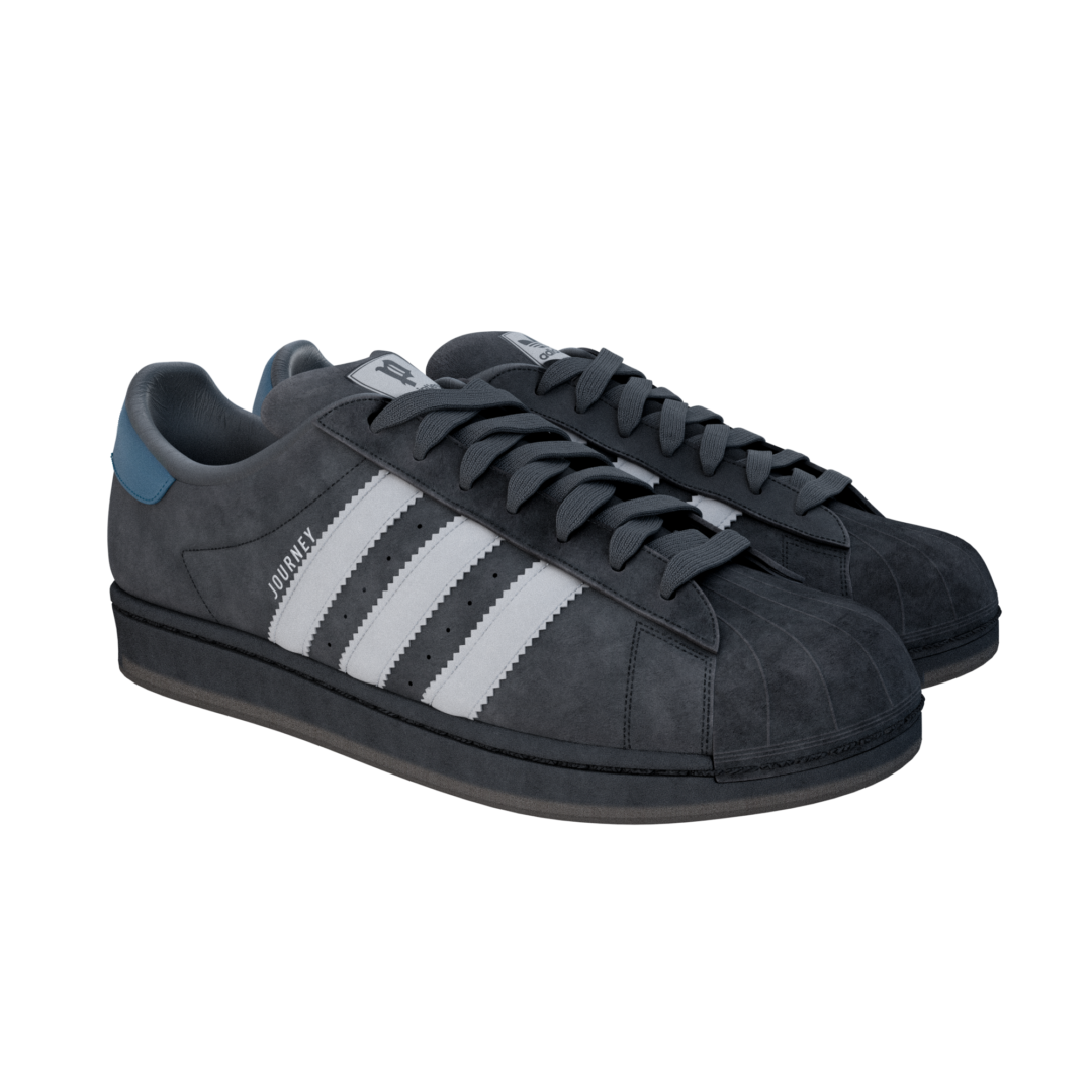 King Gnu 常田大希 × adidas Originals × atmos「SUPERSTAR II DAIKI TSUNETA POINTLESS JOURNEY」が2026年 4/25 発売 (アトモス アディダス オリジナルス スーパースター キングヌー) [KJ8846/KJ8847]