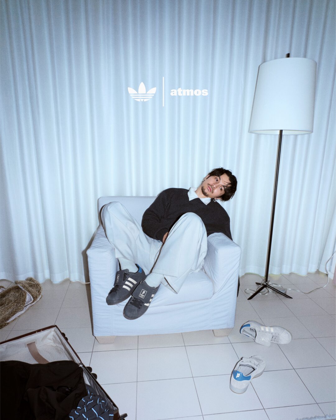 King Gnu 常田大希 × adidas Originals × atmos「SUPERSTAR II DAIKI TSUNETA POINTLESS JOURNEY」が2026年 4/25 発売 (アトモス アディダス オリジナルス スーパースター キングヌー) [KJ8846/KJ8847]