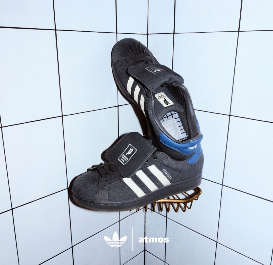 King Gnu 常田大希 × adidas Originals × atmos「SUPERSTAR II DAIKI TSUNETA POINTLESS JOURNEY」が2026年 4/25 発売 (アトモス アディダス オリジナルス スーパースター キングヌー) [KJ8846/KJ8847]