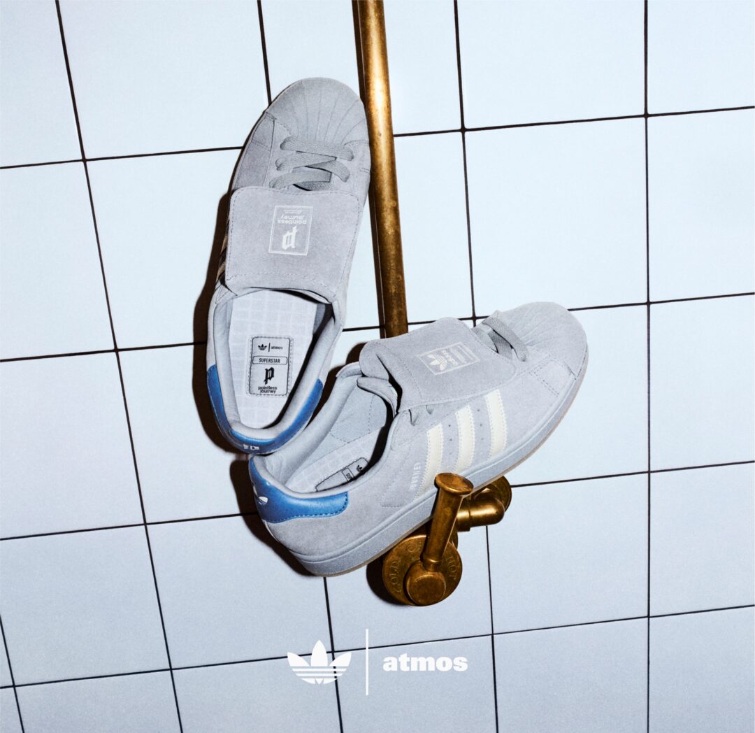 King Gnu 常田大希 × adidas Originals × atmos「SUPERSTAR II DAIKI TSUNETA POINTLESS JOURNEY」が2026年 4/25 発売 (アトモス アディダス オリジナルス スーパースター キングヌー) [KJ8846/KJ8847]