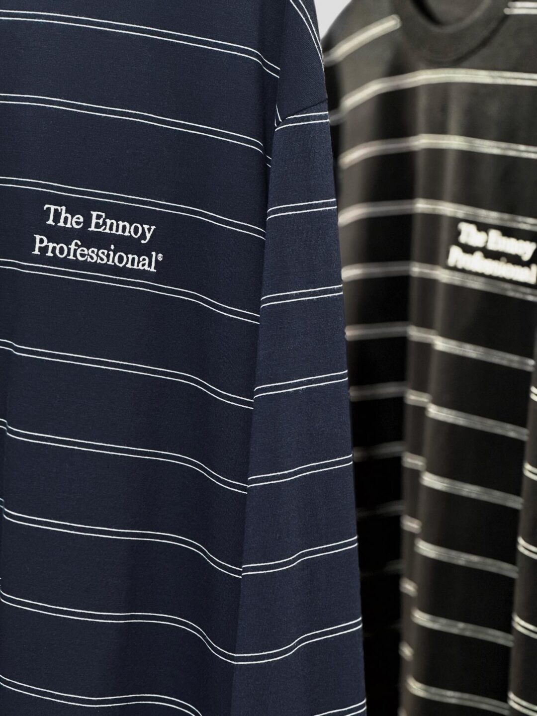2026年 4/11 抽選販売】ENNOY 2026 SS “PANEL BORDER L/S T-SHIRT