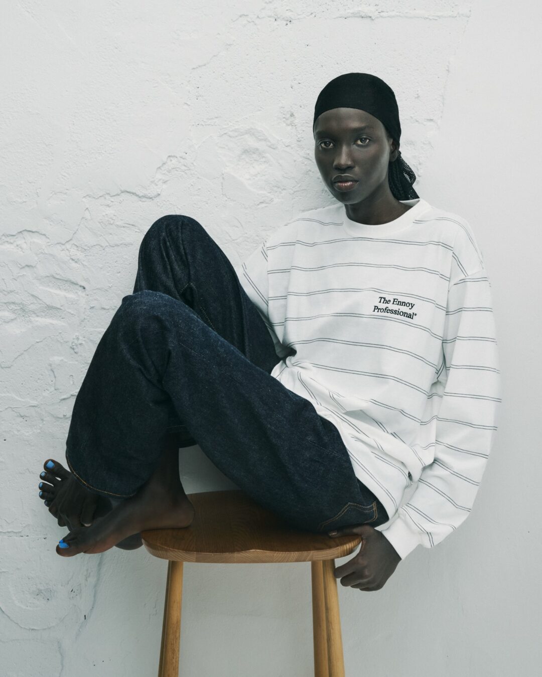 【2026年 4/11 抽選販売】ENNOY 2026 SS “PANEL BORDER L/S T-SHIRT” (エンノイ)