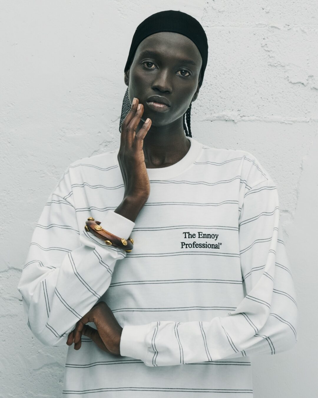 【2026年 4/11 抽選販売】ENNOY 2026 SS “PANEL BORDER L/S T-SHIRT” (エンノイ)
