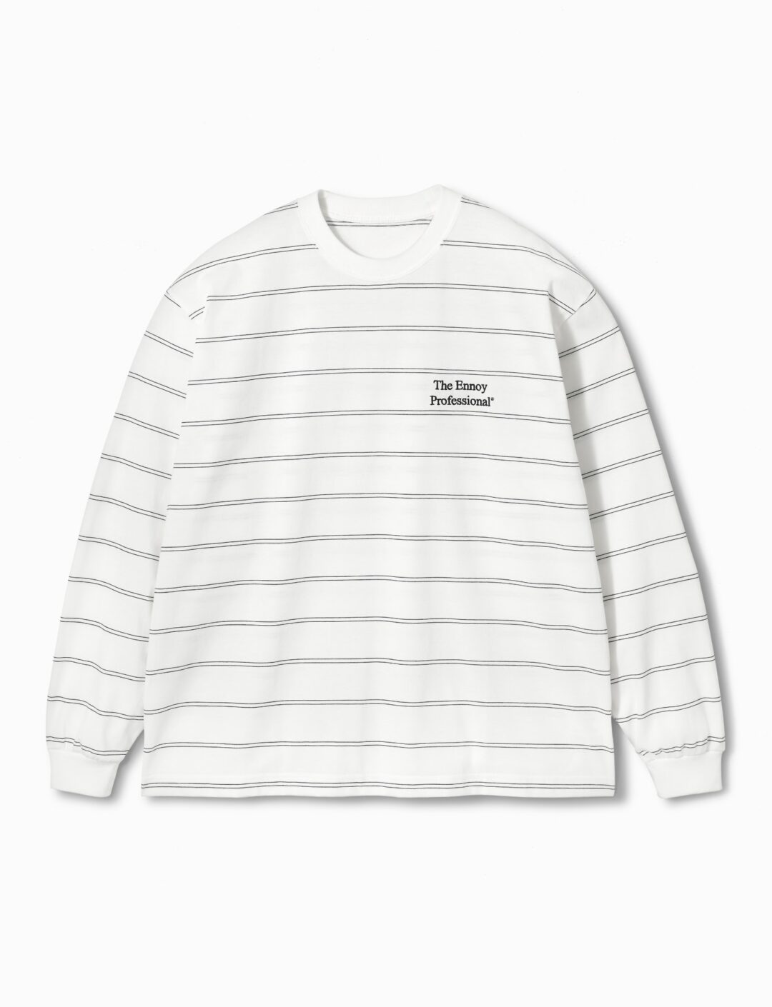 【2026年 4/11 抽選販売】ENNOY 2026 SS “PANEL BORDER L/S T-SHIRT” (エンノイ)