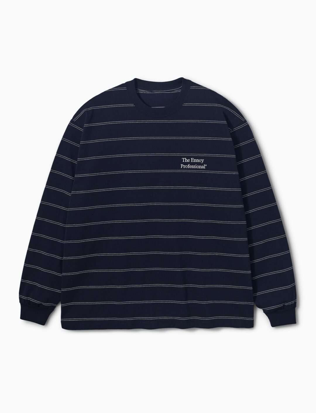 2026年 4/11 抽選販売】ENNOY 2026 SS “PANEL BORDER L/S T-SHIRT