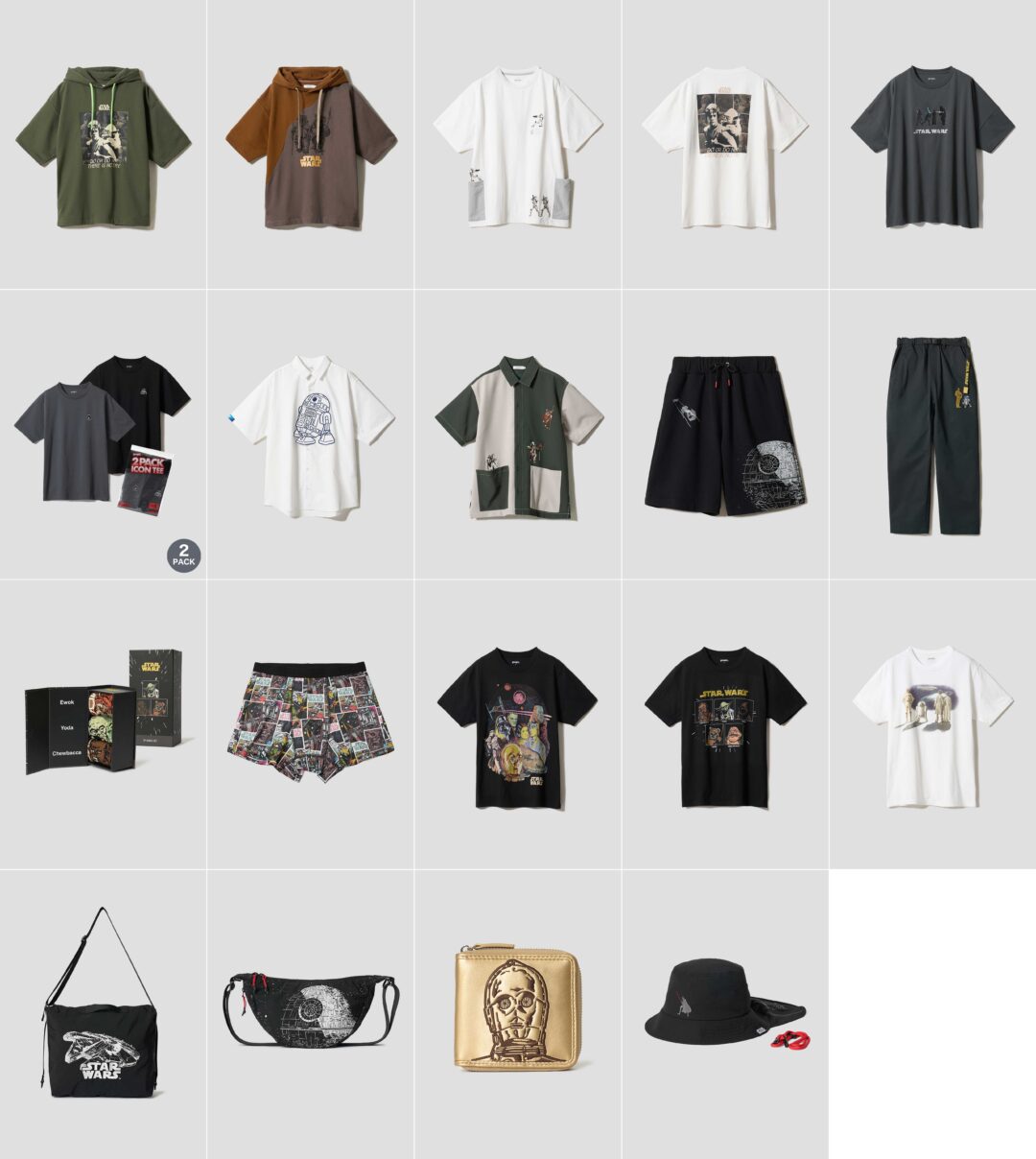 スターウォーズ × グラニフ 2026 SS 最新コラボアイテムが4/7 発売 (graniph STAR WARS)