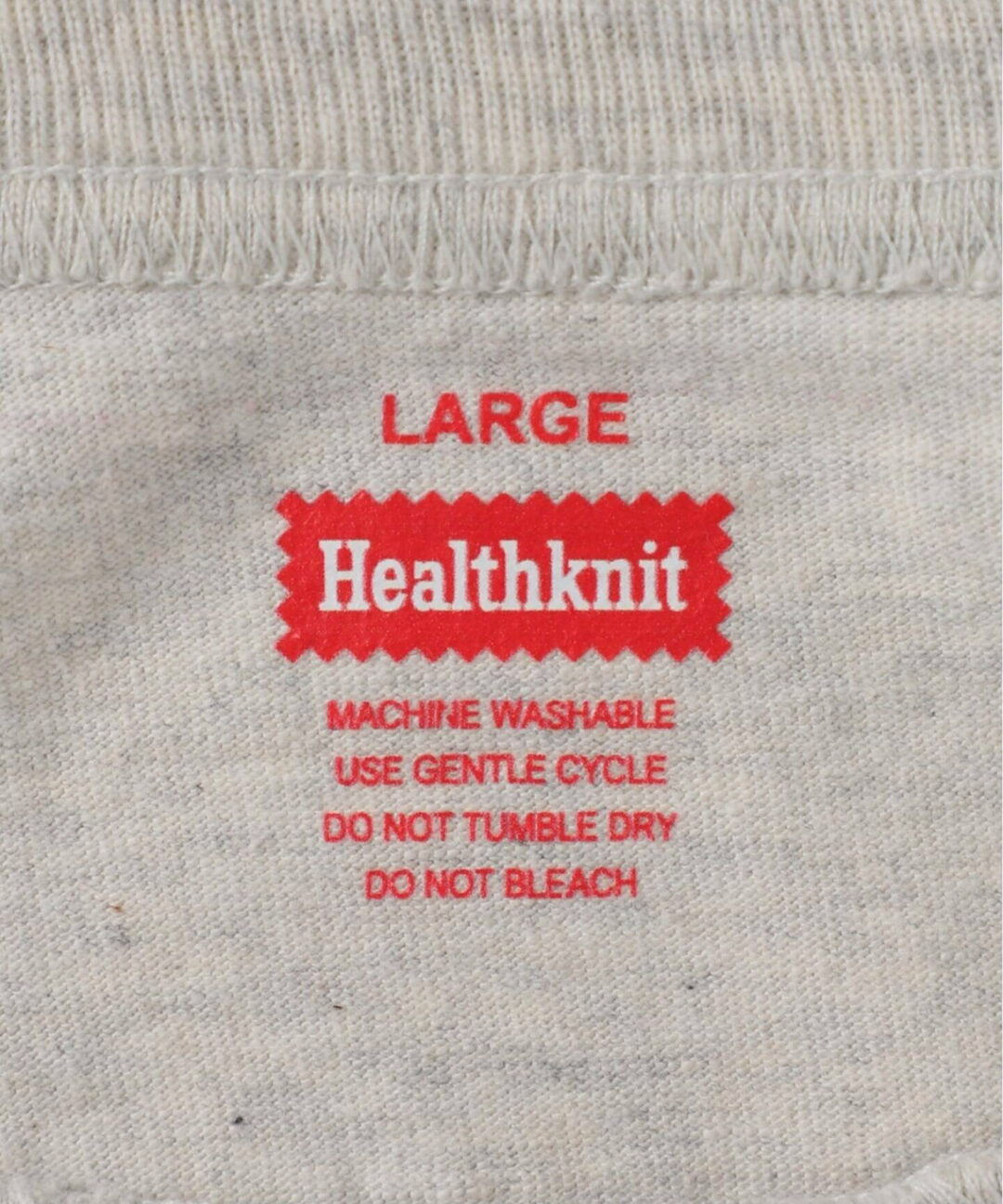 JOURNAL STANDARD × Healthknit 2026 SS 別注 “ヘンリーネック S/S Plain tube Tee”が4月下旬 発売 (ジャーナルスタンダード ヘルスニット)