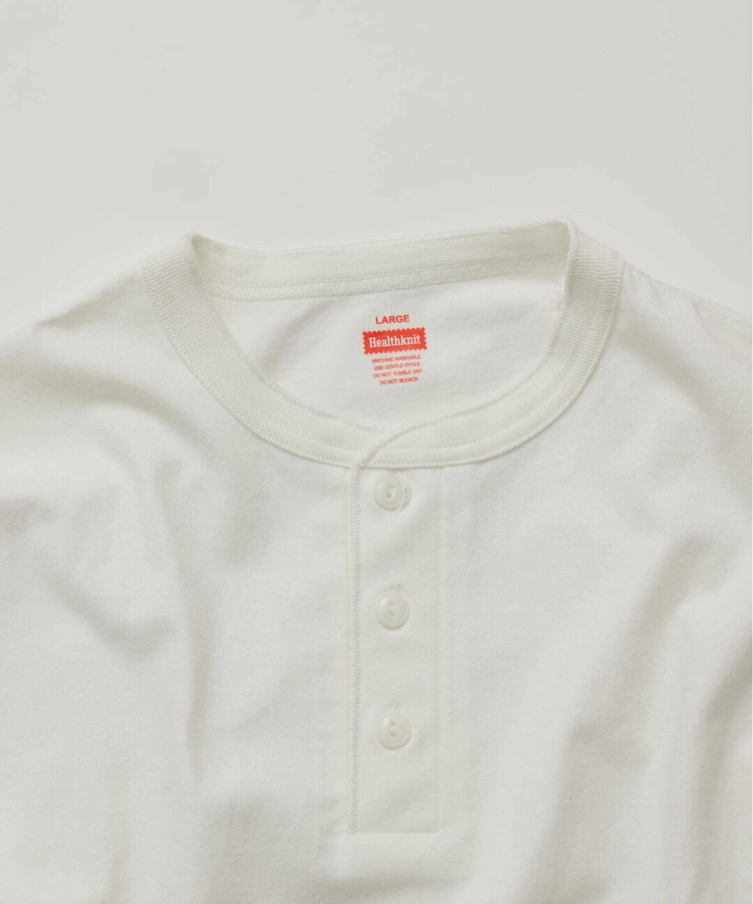 JOURNAL STANDARD × Healthknit 2026 SS 別注 “ヘンリーネック S/S Plain tube Tee”が4月下旬 発売 (ジャーナルスタンダード ヘルスニット)
