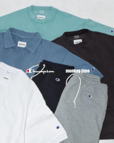 Champion × monkey time 2026 SS 別注 新作アイテムが4/16 発売 (チャンピオン モンキータイム)