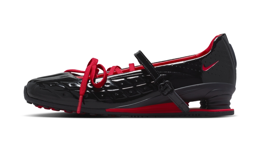 【2026年 4/15 発売】LABELHOOD × NIKE SHOX Z CALISTRA “Black/University Red” (ネイキッド ナイキ ショックス カリストラ “ブラック/レッド”) [IW7881-001]