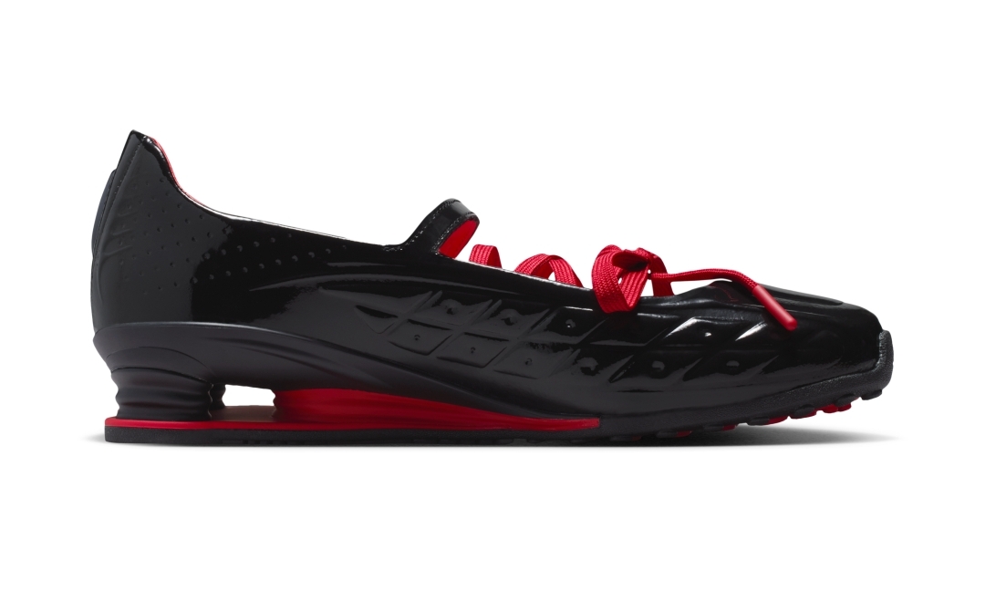 【2026年 4/15 発売】LABELHOOD × NIKE SHOX Z CALISTRA “Black/University Red” (ネイキッド ナイキ ショックス カリストラ “ブラック/レッド”) [IW7881-001]