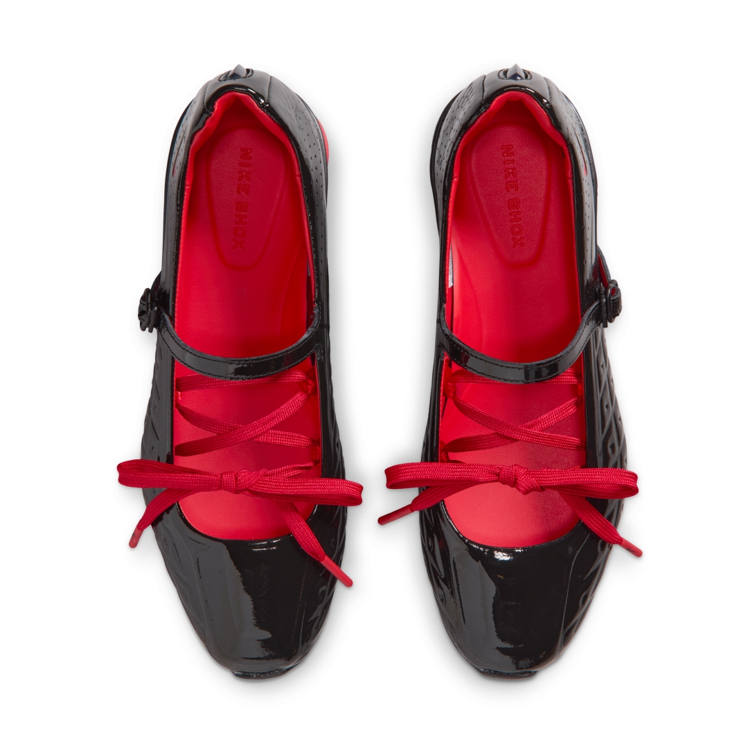 【2026年 4/15 発売】LABELHOOD × NIKE SHOX Z CALISTRA “Black/University Red” (ネイキッド ナイキ ショックス カリストラ “ブラック/レッド”) [IW7881-001]