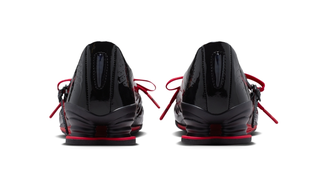 【2026年 4/15 発売】LABELHOOD × NIKE SHOX Z CALISTRA “Black/University Red” (ネイキッド ナイキ ショックス カリストラ “ブラック/レッド”) [IW7881-001]