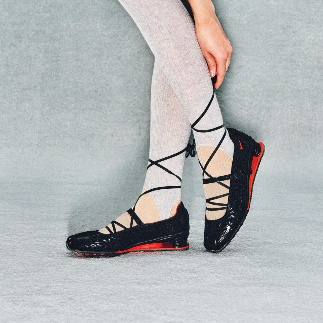 【2026年 4/15 発売】LABELHOOD × NIKE SHOX Z CALISTRA “Black/University Red” (ネイキッド ナイキ ショックス カリストラ “ブラック/レッド”) [IW7881-001]