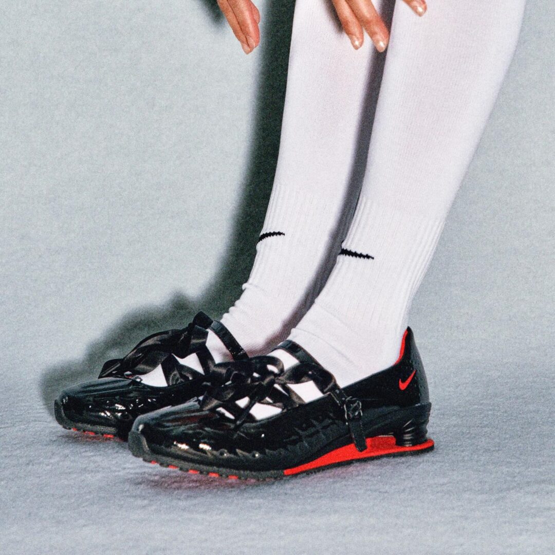 【2026年 4/15 発売】LABELHOOD × NIKE SHOX Z CALISTRA “Black/University Red” (ネイキッド ナイキ ショックス カリストラ “ブラック/レッド”) [IW7881-001]