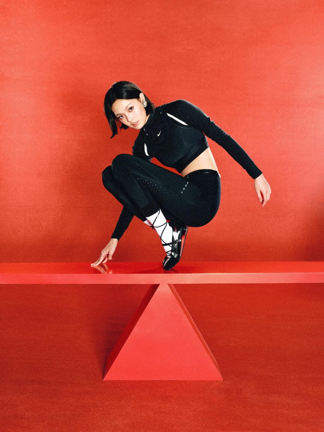 【2026年 4/15 発売】LABELHOOD × NIKE SHOX Z CALISTRA “Black/University Red” (ネイキッド ナイキ ショックス カリストラ “ブラック/レッド”) [IW7881-001]