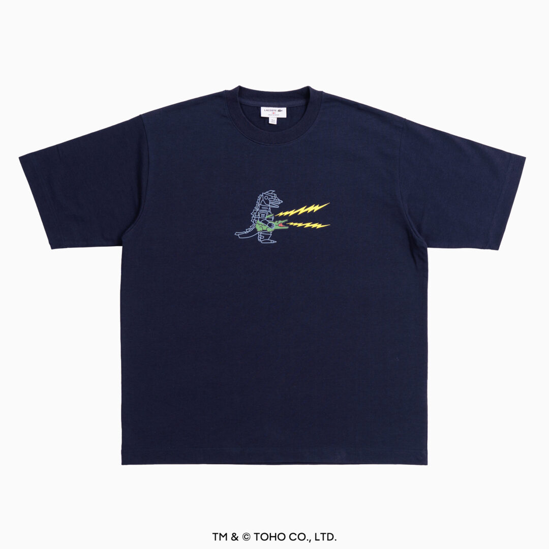 ワニ × ゴジラの“ネイビー”を纏った「LACOSTE+GODZILLA 2.0」が2026年 4/25 発売 (ラコステ ゴジラ)