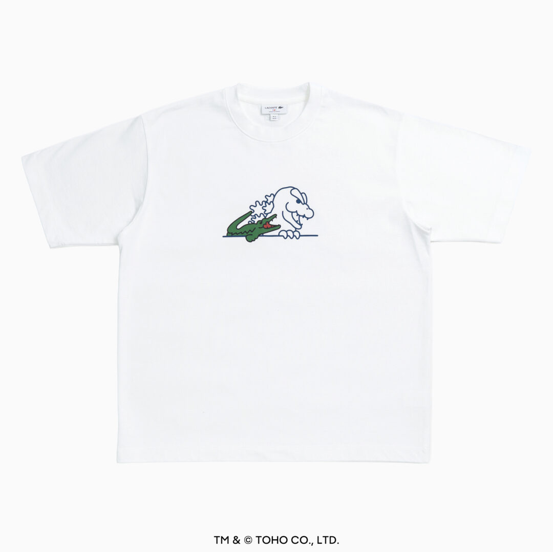 ワニ × ゴジラの“ネイビー”を纏った「LACOSTE+GODZILLA 2.0」が2026年 4/25 発売 (ラコステ ゴジラ)