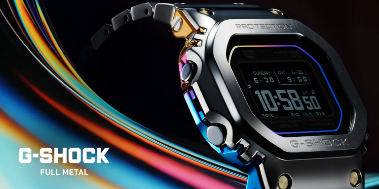 G-SHOCK FULL METAL 5000 SERIES レインボーIPを用いた GMW-BZ5000RC