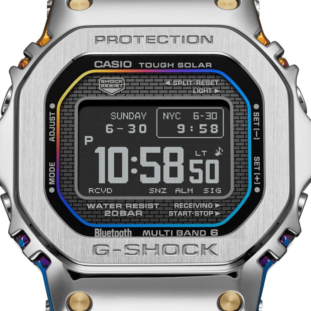 G-SHOCK FULL METAL 5000 SERIES レインボーIPを用いた GMW-BZ5000RC-1JRが2026年 4/10 発売 (Gショック ジーショック)