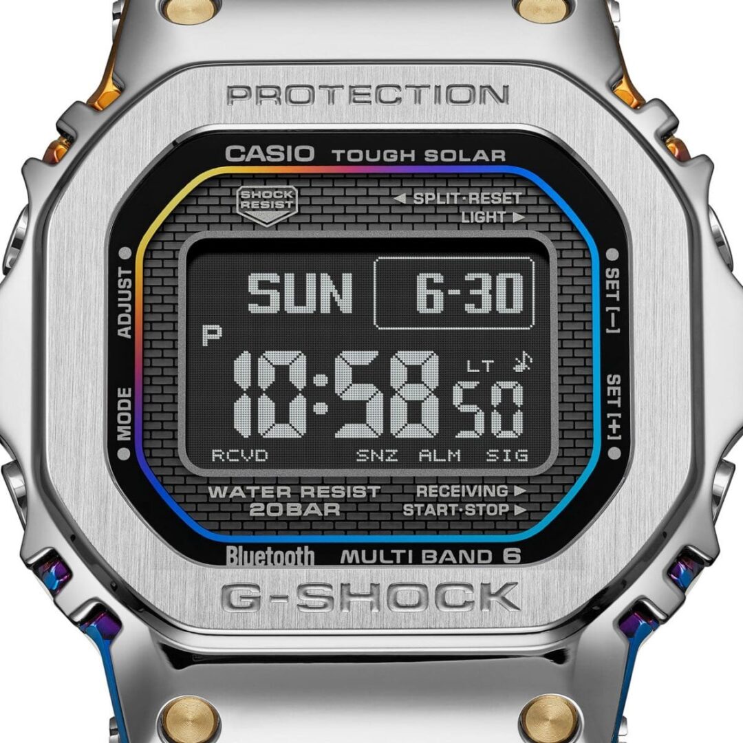 G-SHOCK FULL METAL 5000 SERIES レインボーIPを用いた GMW-BZ5000RC-1JRが2026年 4/10 発売 (Gショック ジーショック)