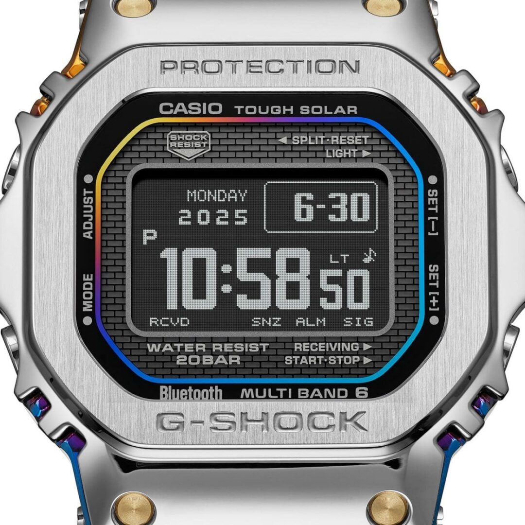 G-SHOCK FULL METAL 5000 SERIES レインボーIPを用いた GMW-BZ5000RC-1JRが2026年 4/10 発売 (Gショック ジーショック)