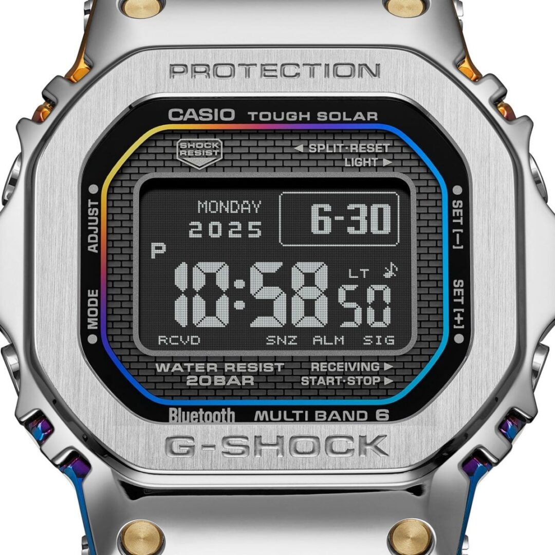 G-SHOCK FULL METAL 5000 SERIES レインボーIPを用いた GMW-BZ5000RC-1JRが2026年 4/10 発売 (Gショック ジーショック)