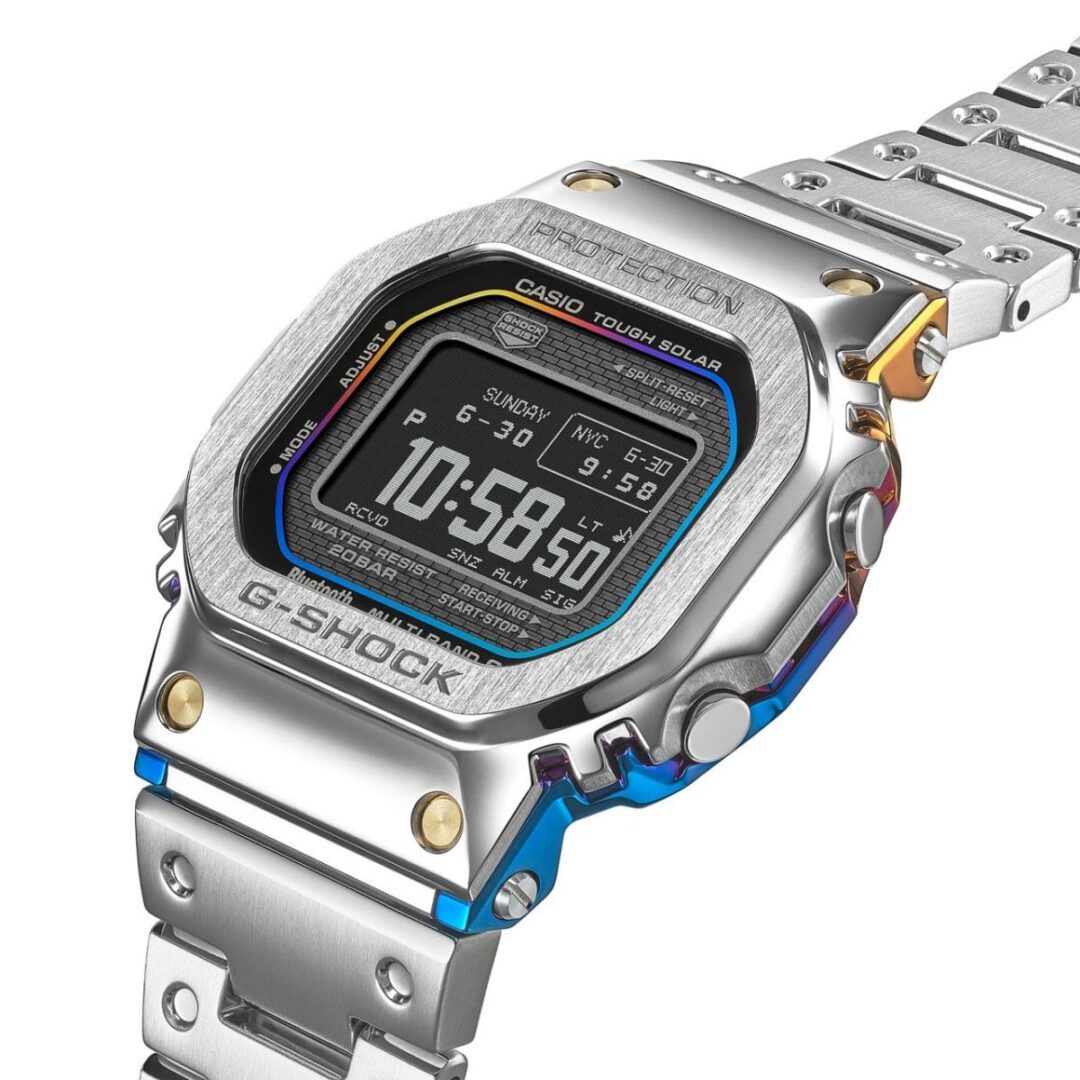 G-SHOCK FULL METAL 5000 SERIES レインボーIPを用いた GMW-BZ5000RC-1JRが2026年 4/10 発売 (Gショック ジーショック)
