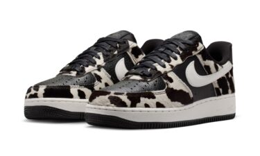 【2026年 夏 発売予定】NIKE W AIR FORCE 1 LOW “Cow Print/Black/Phantom” (ナイキ エア フォース 1 ロー “カウプリント/ブラック/ファントム”) [IO0442-001]