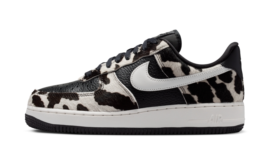 【2026年 夏 発売予定】NIKE W AIR FORCE 1 LOW “Cow Print/Black/Phantom” (ナイキ エア フォース 1 ロー “カウプリント/ブラック/ファントム”) [IO0442-001]