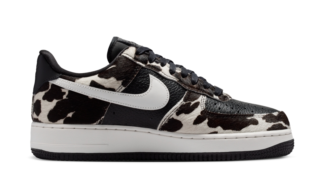 【2026年 夏 発売予定】NIKE W AIR FORCE 1 LOW “Cow Print/Black/Phantom” (ナイキ エア フォース 1 ロー “カウプリント/ブラック/ファントム”) [IO0442-001]
