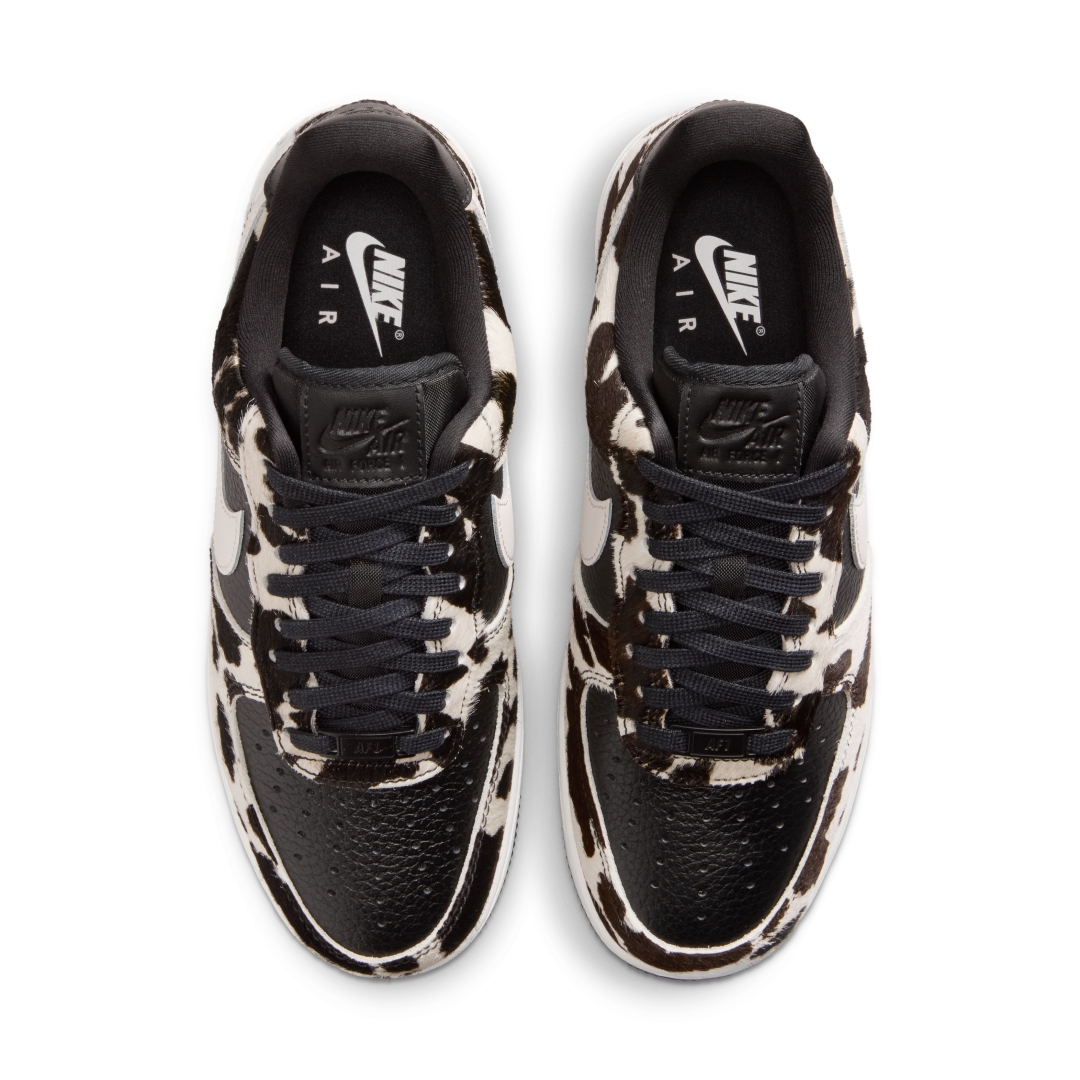 【2026年 夏 発売予定】NIKE W AIR FORCE 1 LOW “Cow Print/Black/Phantom” (ナイキ エア フォース 1 ロー “カウプリント/ブラック/ファントム”) [IO0442-001]