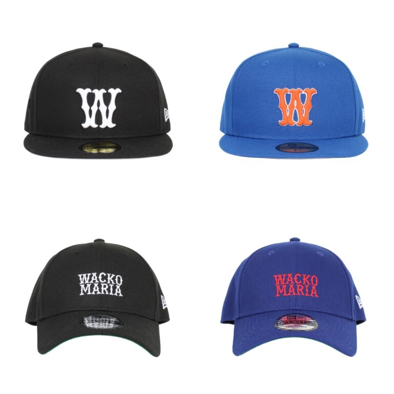 新品 ワコマリア ニューエラ NEWERA WACKOMARIA 59FIFTY WACKO MARIA × New Era コラボキャップ「59FIFTY & 9FORTY」が2026年 5