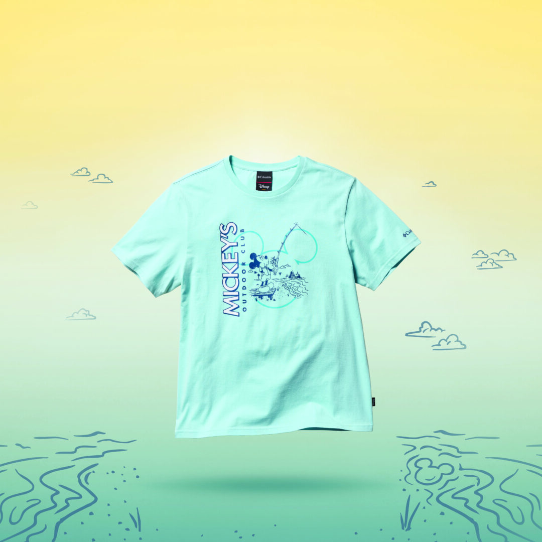 釣りを楽しむミッキーが描かれたコロンビアの新作コレクション「MICKEY’S OUTDOOR CLUB」が発売 (Columbia Disney ディズニー)