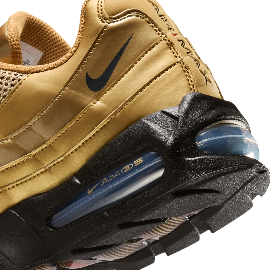 【2026年 発売予定】NIKE AIR MAX 95 BIG BUBBLE SE “Total 90/Metallic Gold” (ナイキ エア マックス 95 ビッグバブル “トータル/ゴールド”) [IV2872-707]