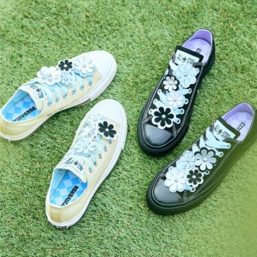 【2026年 4/17 発売】CONVERSE ALL STAR FLOWERCHARM OX (コンバース オールスター フラワーチャーム) [31318170/31318171]