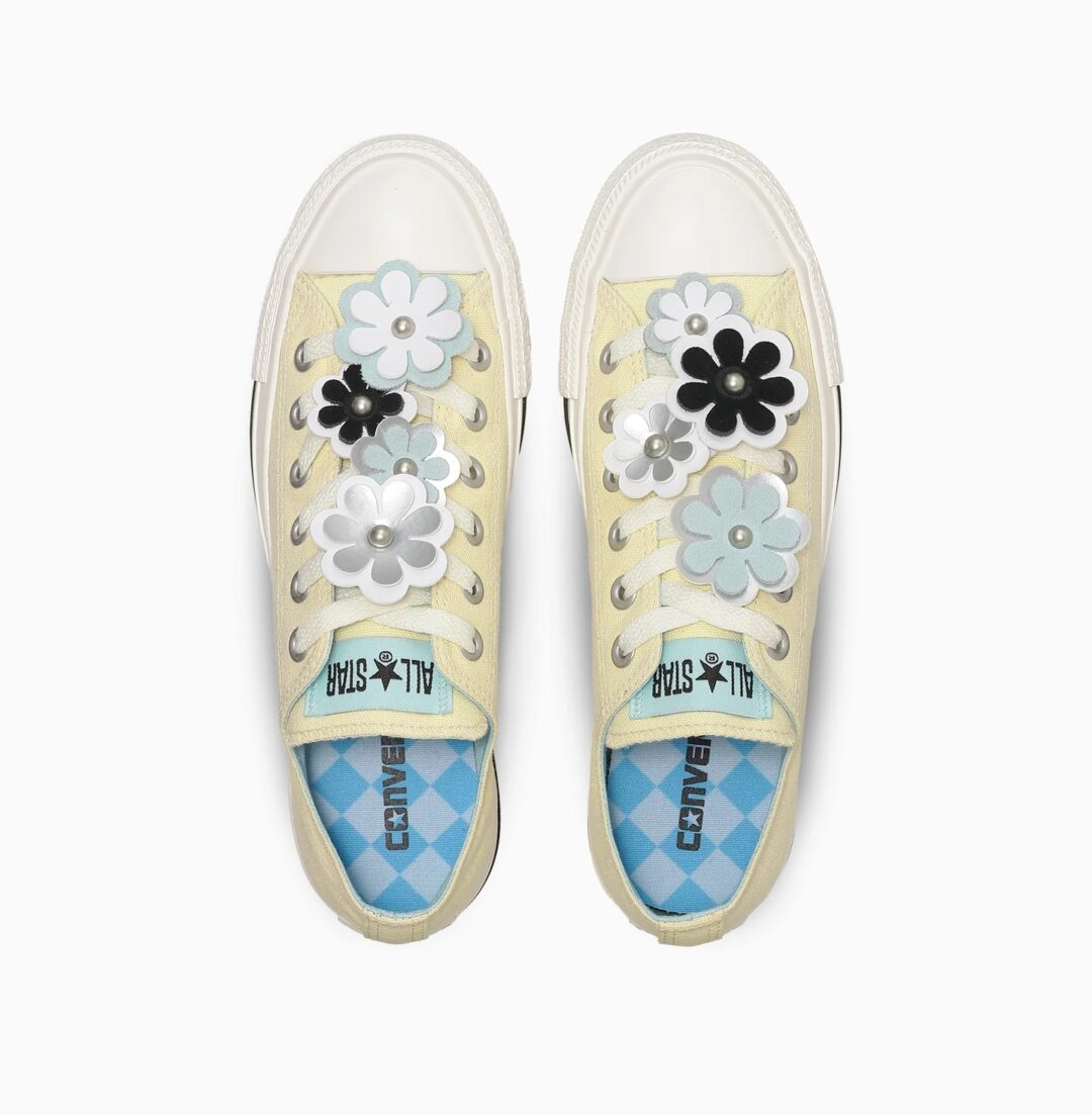 【2026年 4/17 発売】CONVERSE ALL STAR FLOWERCHARM OX (コンバース オールスター フラワーチャーム) [31318170/31318171]