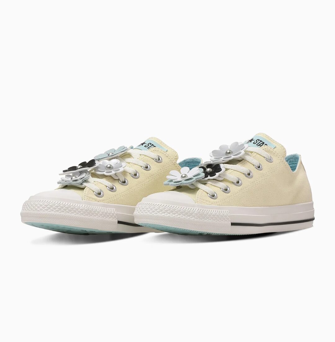 【2026年 4/17 発売】CONVERSE ALL STAR FLOWERCHARM OX (コンバース オールスター フラワーチャーム) [31318170/31318171]