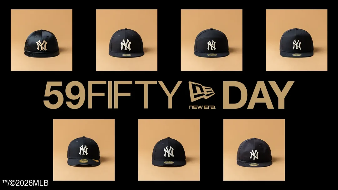 【5月9日はNew Era 59FIFTYの日】59FIFTY DAY Collection 2026が 4/27 発売 (ニューエラ)