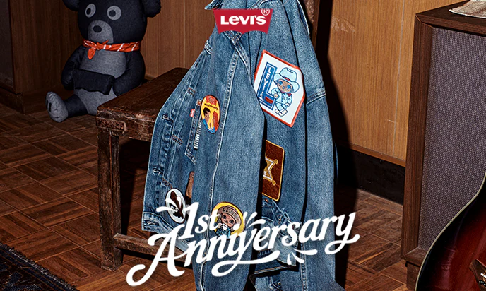 「リーバイスストア 名古屋 ZERO GATE」オープン1周年記念アイテムが2026年 4/24 発売 (Levi’s Nagoya)