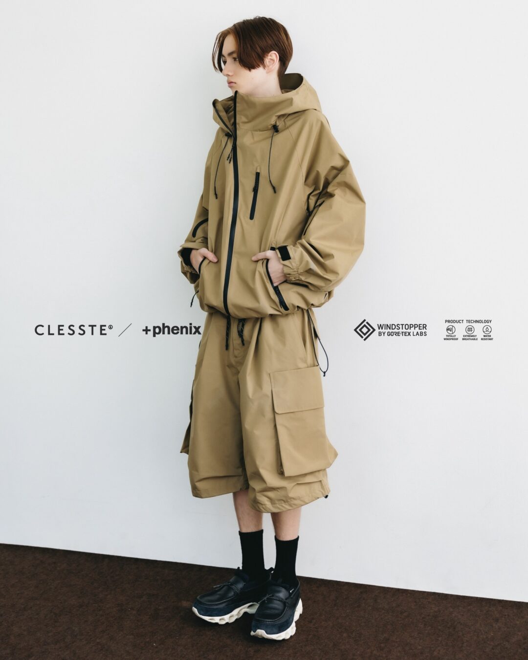 CLESSTE × Plus Phenix 2026 SS 別注 “WINDSTOPPER by GORE-TEX LABS CITY MOUNTAIN JACKET”が4/15 発売 (クレスト プラスフェニックス ゴアテックス ウィンドストッパー ジャケット)