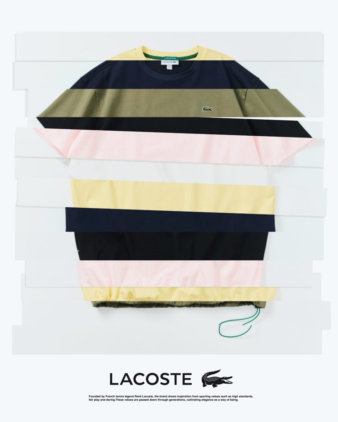 LACOSTE × FREAK’S STORE 2026 SS 別注 “ワンポイントロゴ スピンドル付き クルーネック 半袖Tシャツ”が4月中旬 発売 (ラコステ フリークスストア)