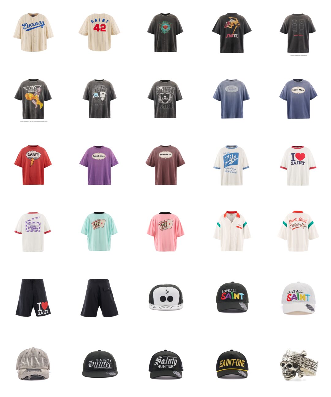 SAINT Mxxxxxx 2026 SS 8th Dropとして「BOUNTY HUNTER」「ワイルド・スピード」&「Boys of Summer」&「AEROSMITH」とのコラボアイテムが4/29 発売 (セントマイケル 2026年 春夏)